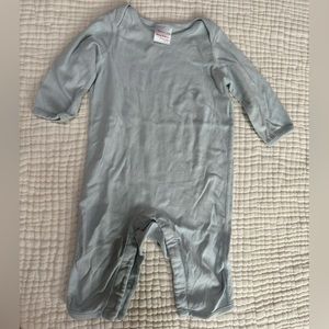 Hanna Andersson light blue romper, 6-12 months